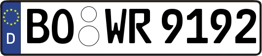 BO-WR9192