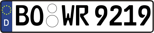 BO-WR9219