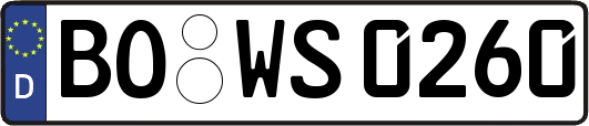 BO-WS0260
