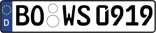 BO-WS0919