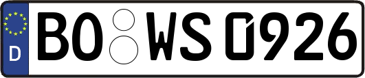 BO-WS0926