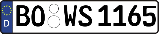 BO-WS1165