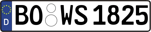 BO-WS1825