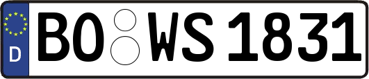 BO-WS1831