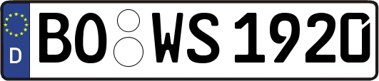 BO-WS1920