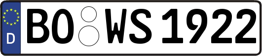 BO-WS1922