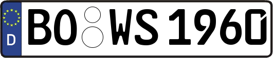 BO-WS1960