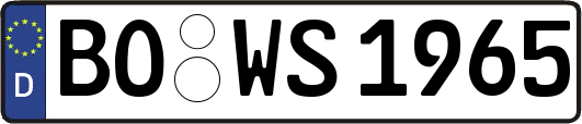 BO-WS1965