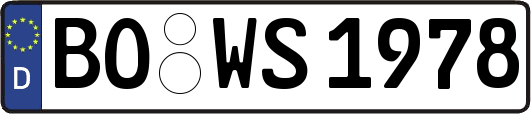 BO-WS1978