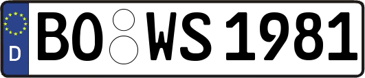 BO-WS1981