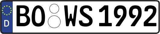 BO-WS1992
