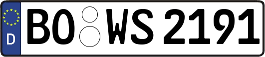 BO-WS2191