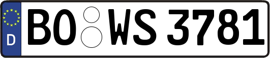 BO-WS3781