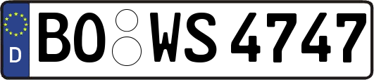 BO-WS4747