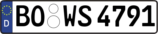 BO-WS4791
