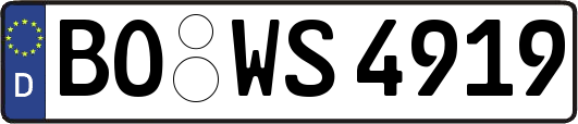 BO-WS4919