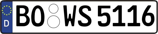 BO-WS5116