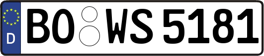 BO-WS5181