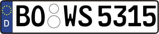 BO-WS5315