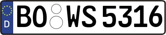 BO-WS5316