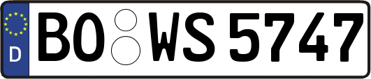 BO-WS5747
