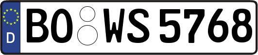 BO-WS5768