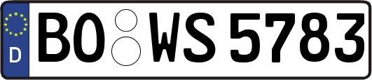 BO-WS5783