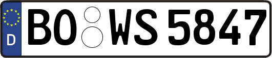 BO-WS5847