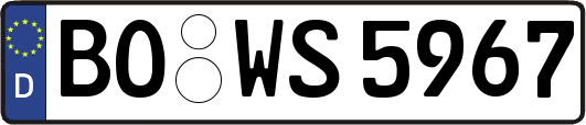 BO-WS5967