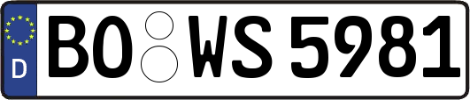 BO-WS5981