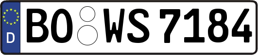 BO-WS7184