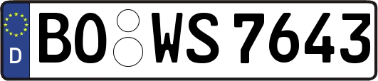 BO-WS7643