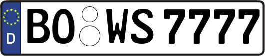 BO-WS7777