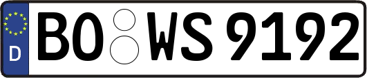 BO-WS9192