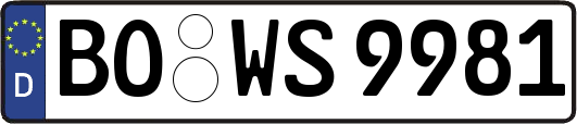 BO-WS9981