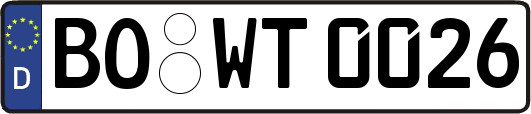 BO-WT0026