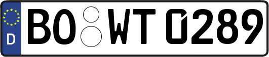 BO-WT0289