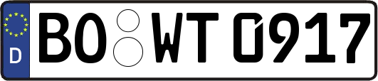 BO-WT0917