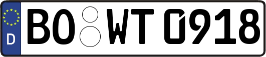 BO-WT0918