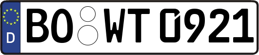BO-WT0921