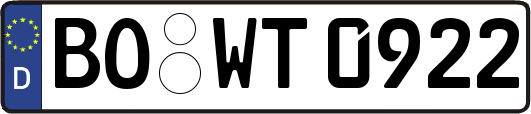 BO-WT0922