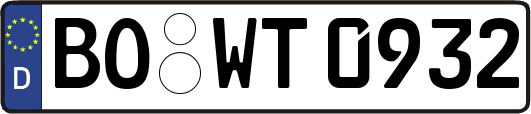 BO-WT0932