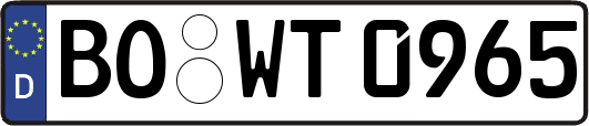 BO-WT0965