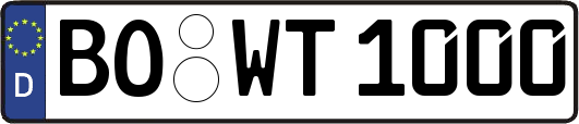 BO-WT1000