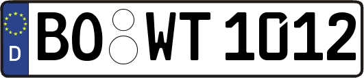 BO-WT1012
