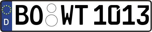 BO-WT1013