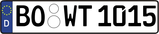 BO-WT1015