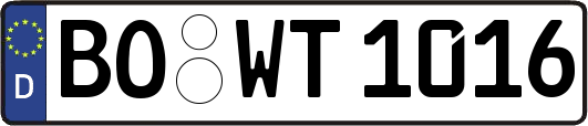 BO-WT1016