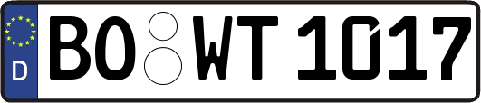 BO-WT1017