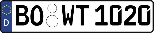 BO-WT1020